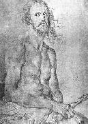 Albrecht Durer Self-Portrait as the Man of Sorrows oil on canvas